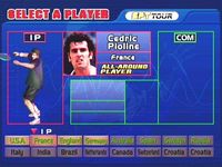 Virtua Tennis, capture d'écran